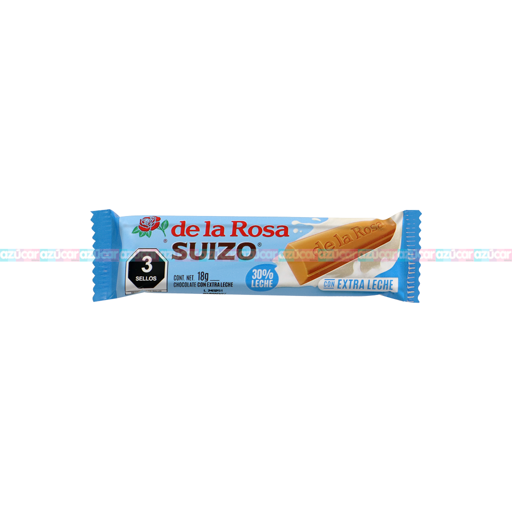 CHOCO SUIZO EXTRA LECHE 20/16PZA
