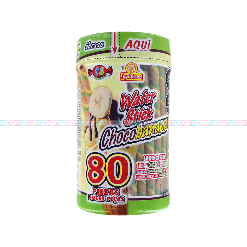 WAFER CHOCO BANANA 12/80