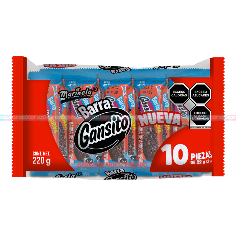 BARRA GANSITO 10/10PZA