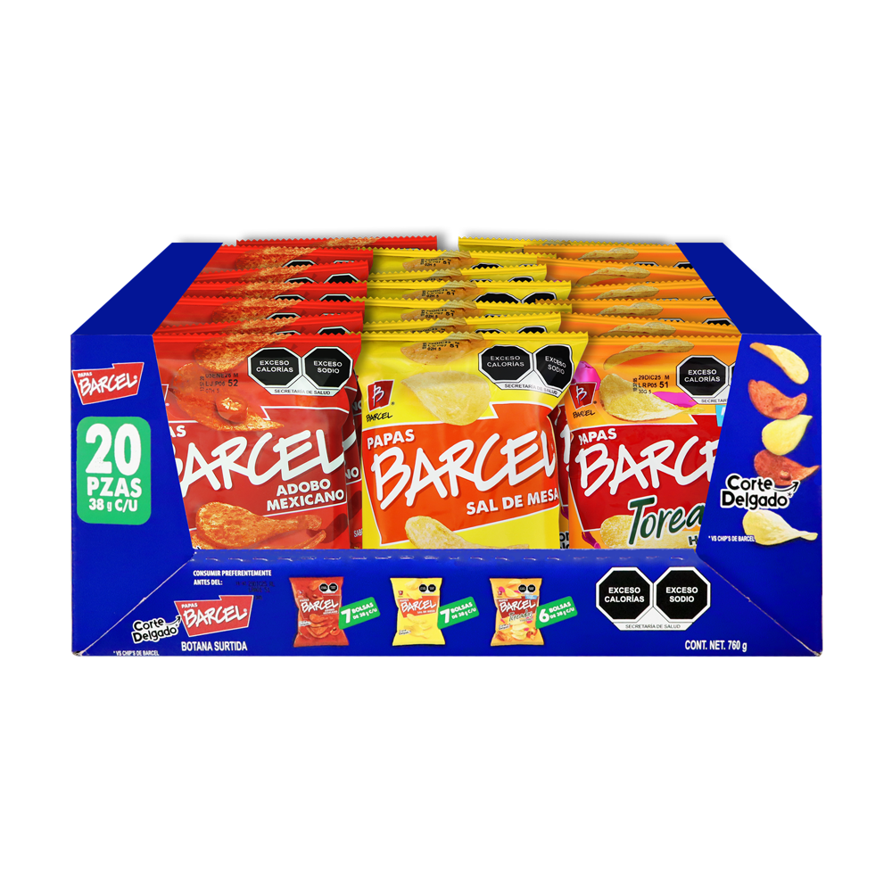 BARCEL PAPAS 20PZS