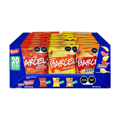 BARCEL PAPAS 20PZS