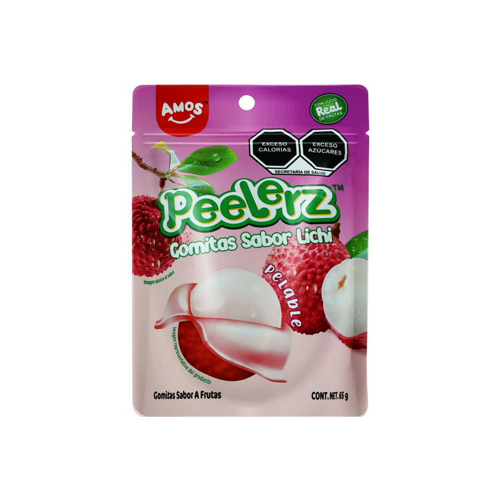 PEELERZ GOMITAS LINCHI 6/8 PZA