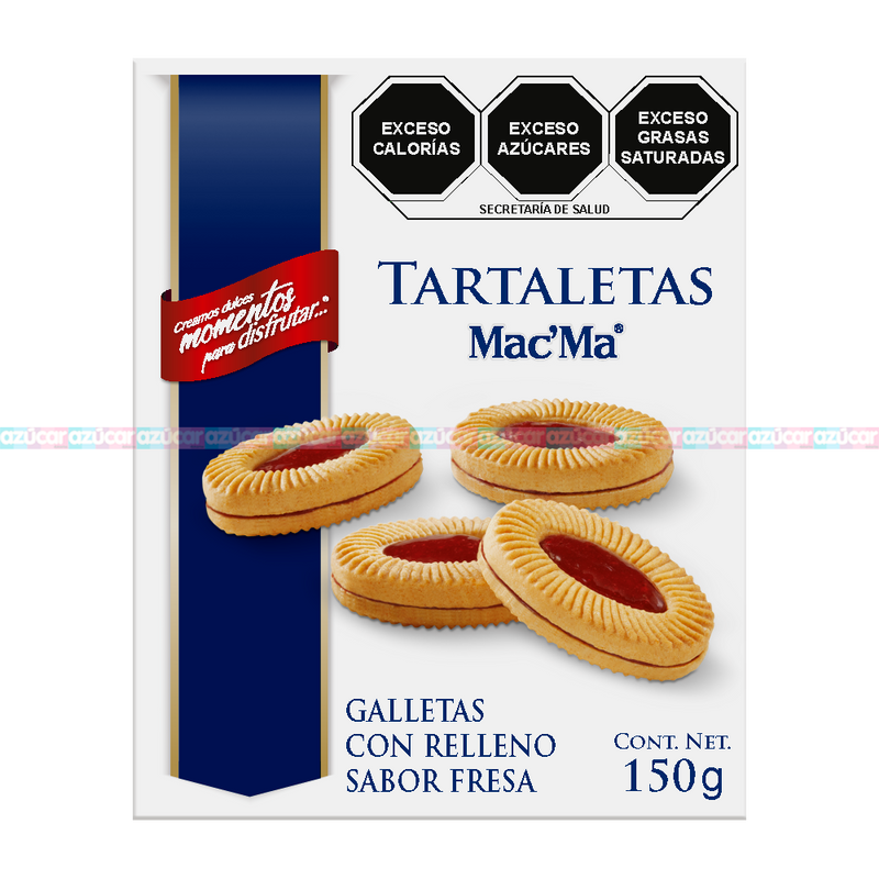 TARTALETAS FRESA 12/150G