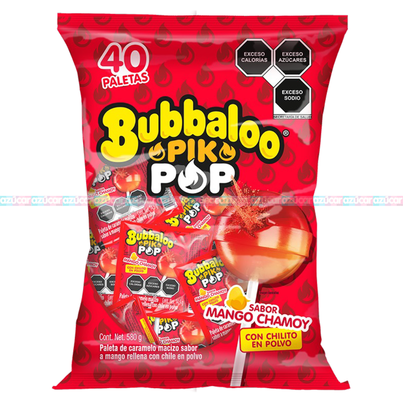 BUBBALOO PIK POP MANGO 24/40